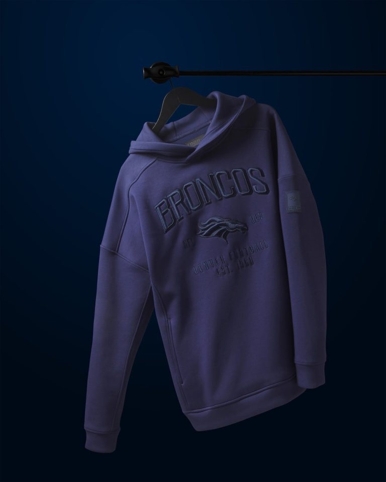 UNRL x Denver Broncos LTD Terrablend Hoodie Navy Size XL NFL Limited Edition
