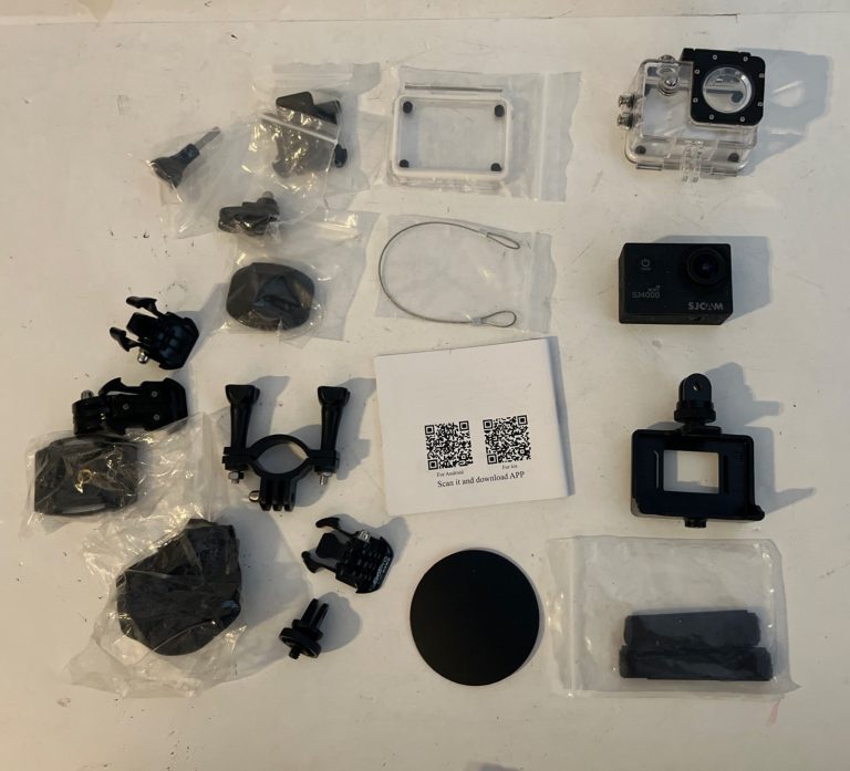 Action camera SJ4000 Plus  Attachments & Waterproof Case 2K Video WiFi