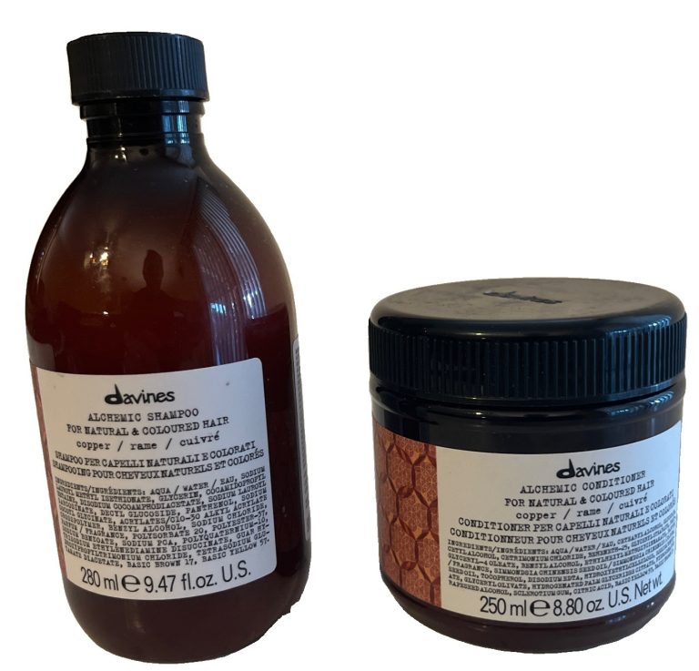 Davines Alchemic Shampoo Copper 9.47 fl oz & 8.8 oz Conditioner READ DESCRIPTION