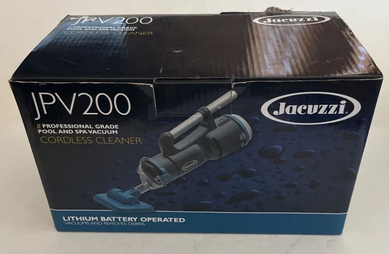 JACUZZI JPV200 Professional Grade Pool & Spa Cordless Vacuum NO POWER CORD NEW ?