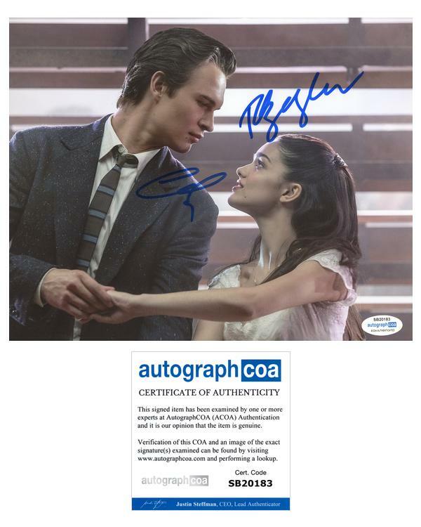 Rachel Zegler & Ansel Elgort 