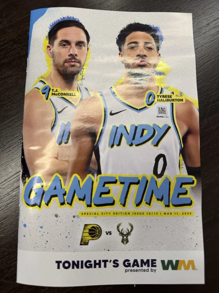 March 11 2025 Indiana Pacers Gametime Program Tyrese Haliburton TJ McConnell