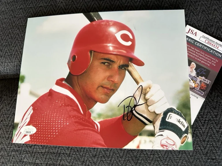 Terry Francona Signed 8 X 10 Photo Autographed JSA Authenticated COA Reds