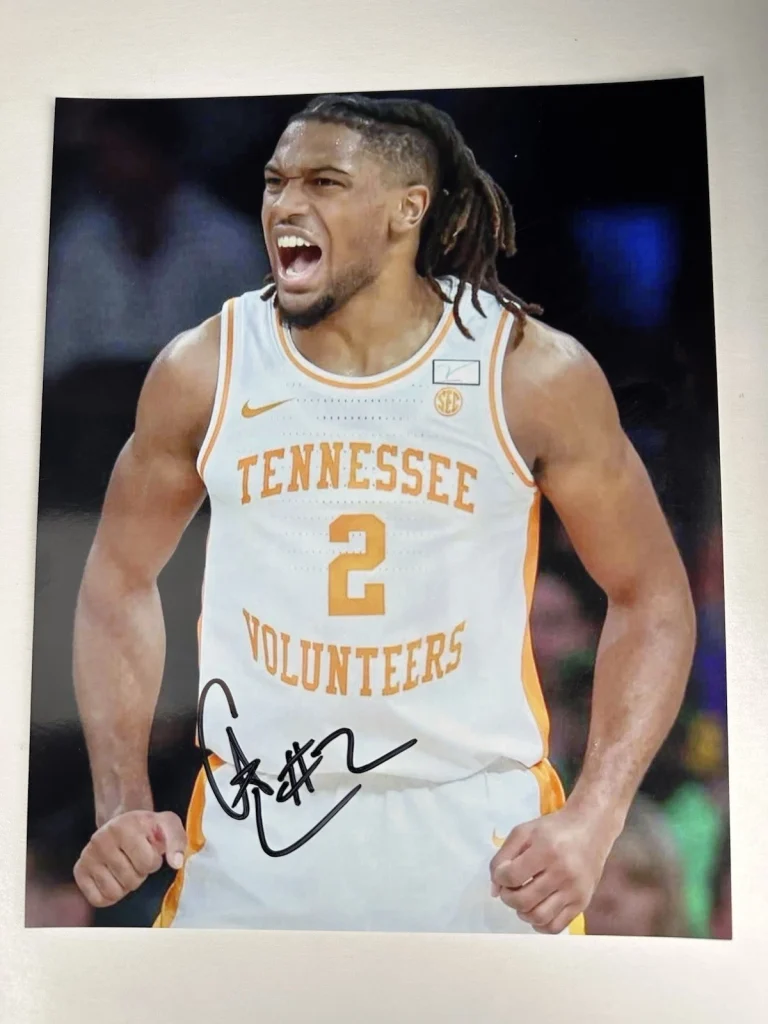 Chaz Lanier Signed 8 X 10 Photo Autograph Tennessee Volunteers Coach