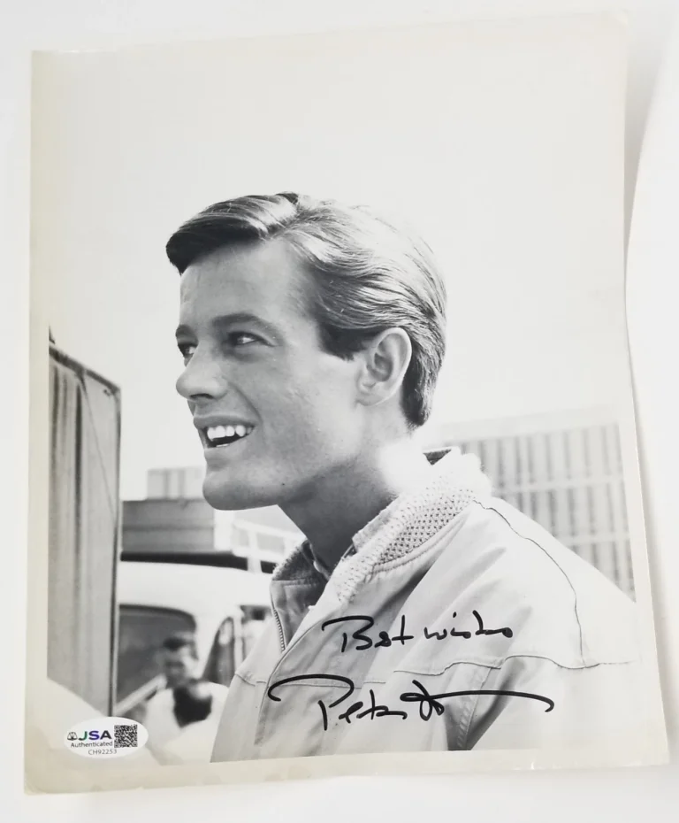 Peter Fonda REAL hand SIGNED Original Promo Photo JSA COA Autographed Easy Rider