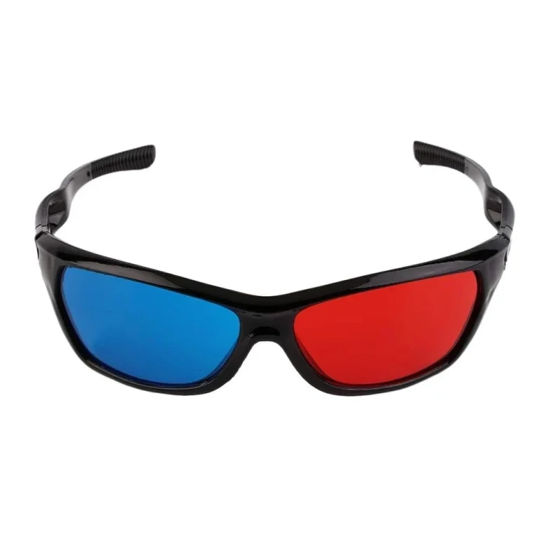 Brand New Red Blue 3D Glasses Anaglyph Movie Video Gaming Glasses 3-D