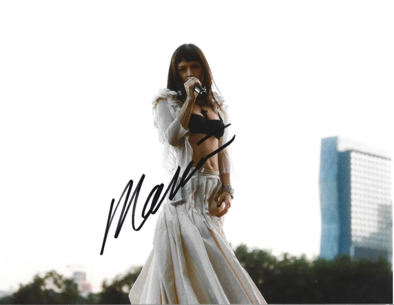 Maria Zardoya of The Marias REAL hand SIGNED 8x10