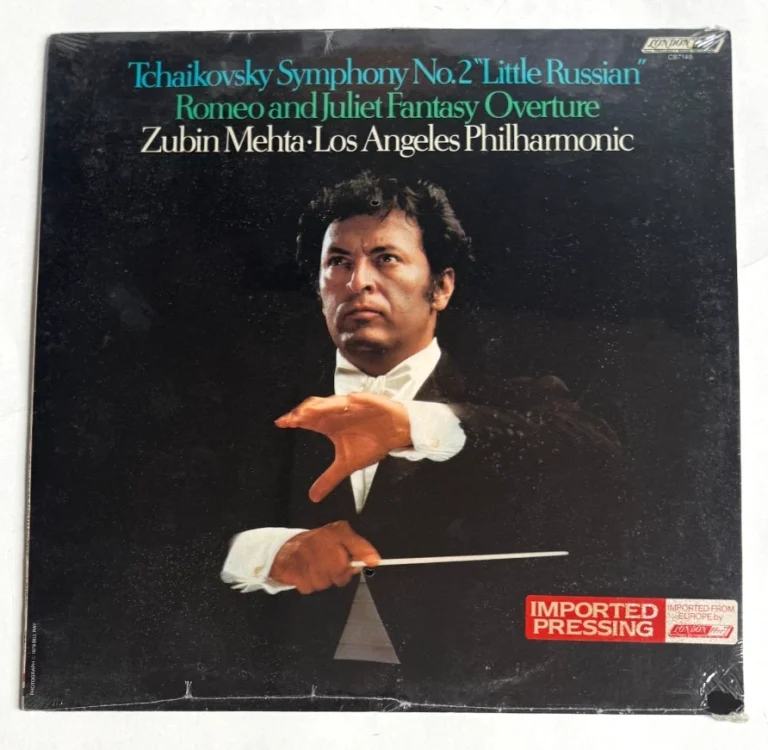 Tchaikovsky Symphony No 2 Little Russian Romeo & Juliet Mehta Sealed Import LP