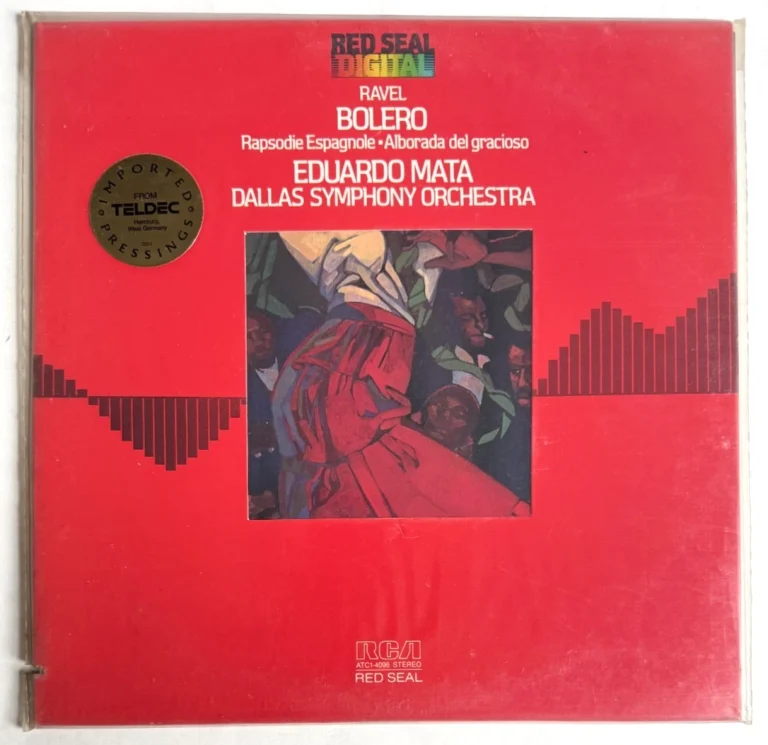Eduardo Mata Maurice Ravel Bolero RCA Red Seal Digital Teldec Vinyl LP Record