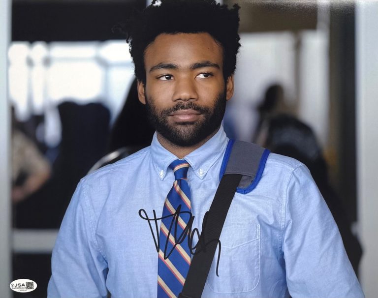 Donald Glover Signed Autograph 11x14 Photo Community Childish Gambino JSA COA