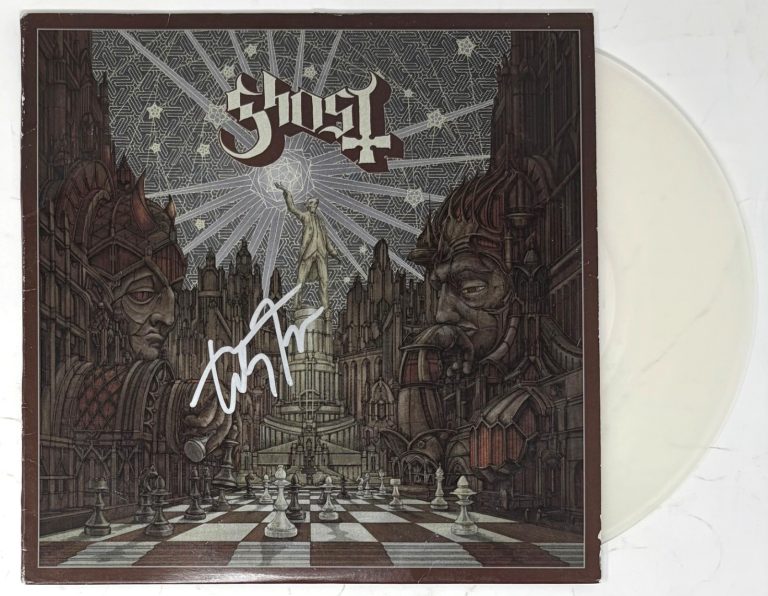 Tobias Forge Signed Autograph Ghost Popestar Vinyl Album Papa Emeritus JSA COA