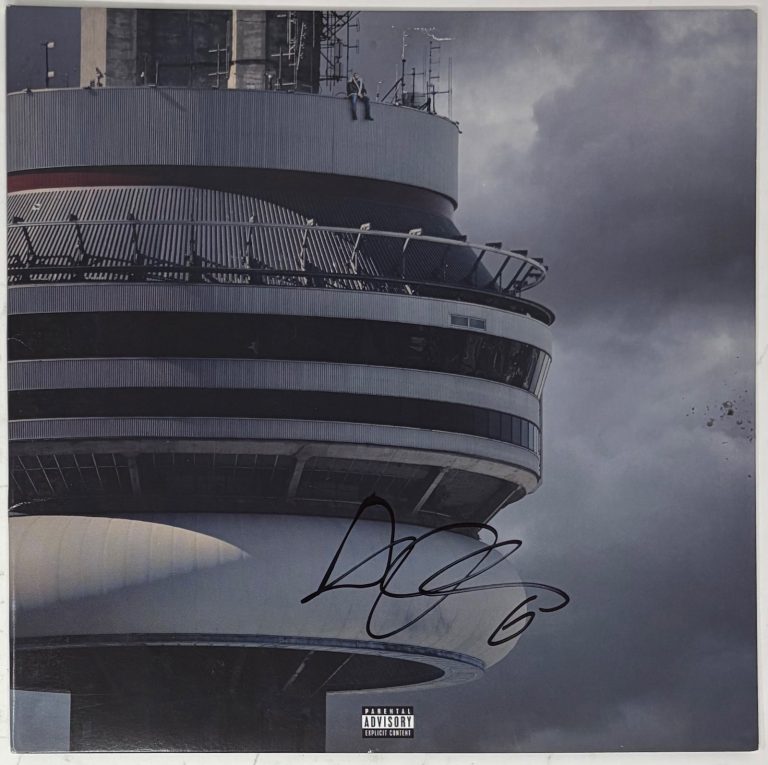 DRAKE Views Signed Autograph Vinyl Record Album Rapper Aubrey Graham  ACOA COA
