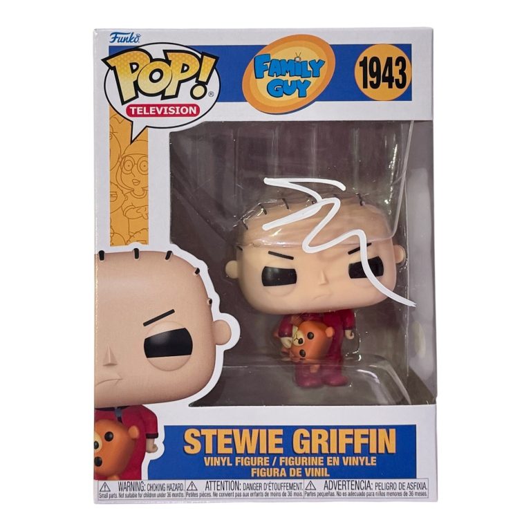 Seth MacFarlane Signed Family Guy Stewie Griffin Funko Pop #1943 Autograph ACOA