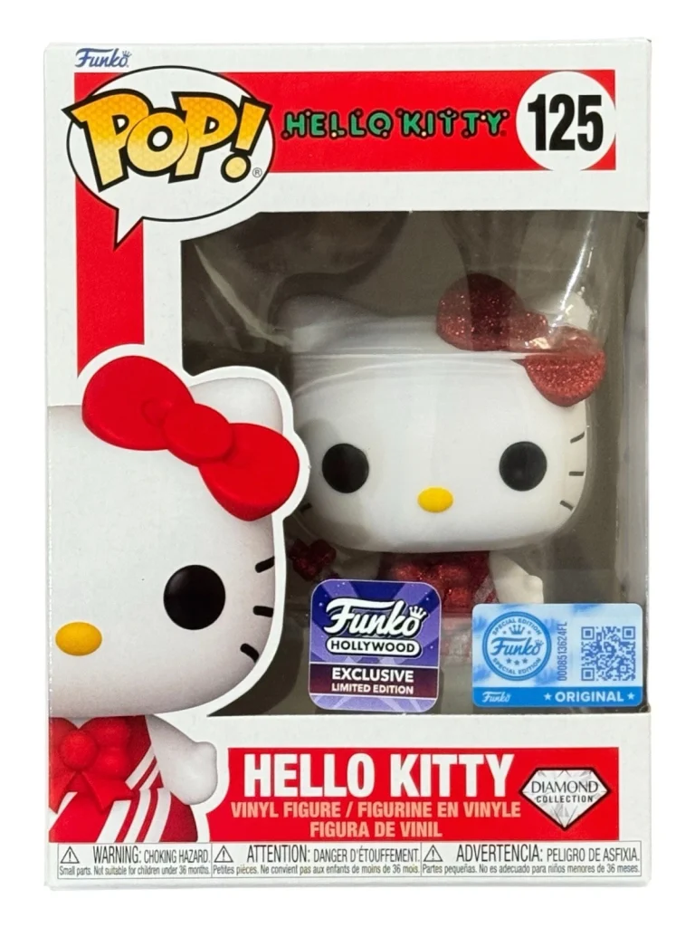 Funko Pop! Hello Kitty Peppermint #125 Diamond Glitter Hollywood Exclusive