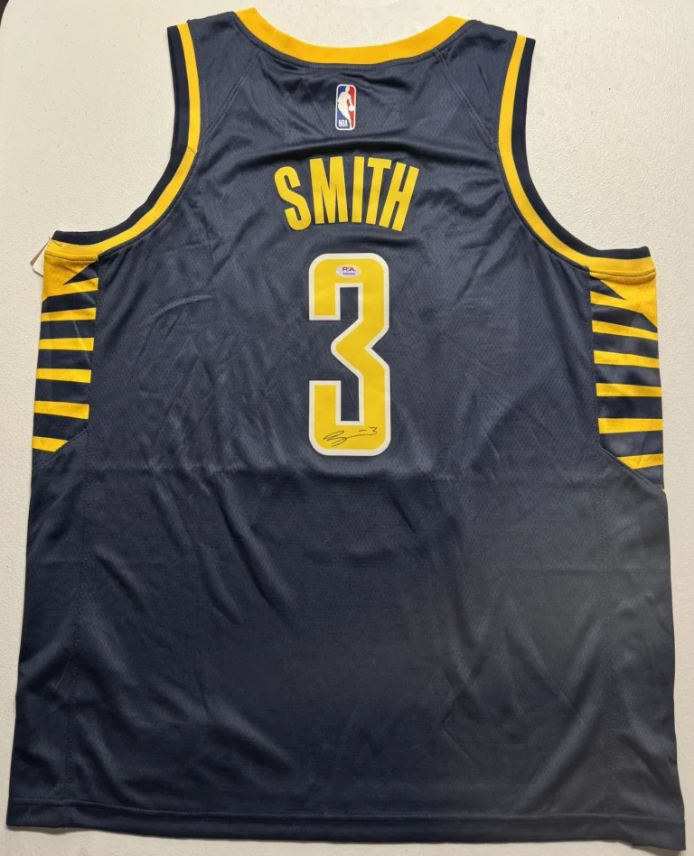 Braden Smith Signed Autographed Indiana Pacers Jersey PSA/DNA COA