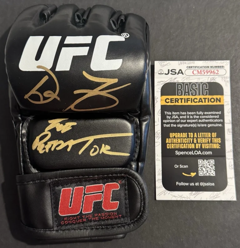 Don Frye Signed Autographed UFC Fight Glove Legend JSA COA The Predator at