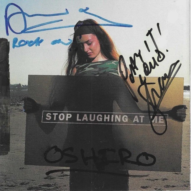 Seether hand SIGNED Disclaimer Laughing CD JSA COA Autographed Shaun Nick Dale