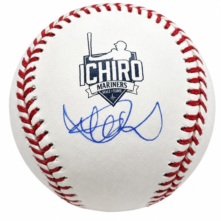 Ichiro Suzuki Signed Auto Hall of Fame OML Baseball Ichiro Grad LOA