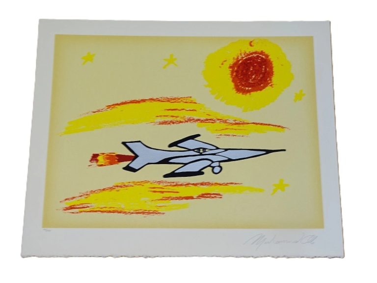 Muhammad Ali Signed Auto 1979 Under The Sun Limited Edition Artwork Grad LOA