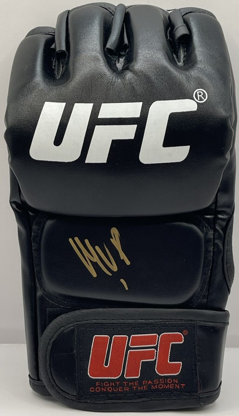 Michael Venom Page Signed Autographed UFC Fight Glove MVP Beckett COA