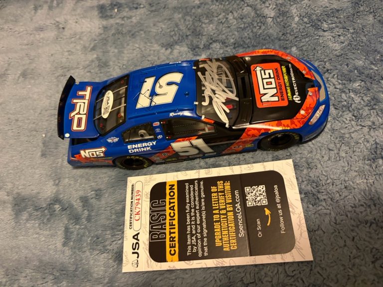 Kyle Busch Signed 2008 1:24 Elite Diecast JSA Authenticated COA Nos Energy