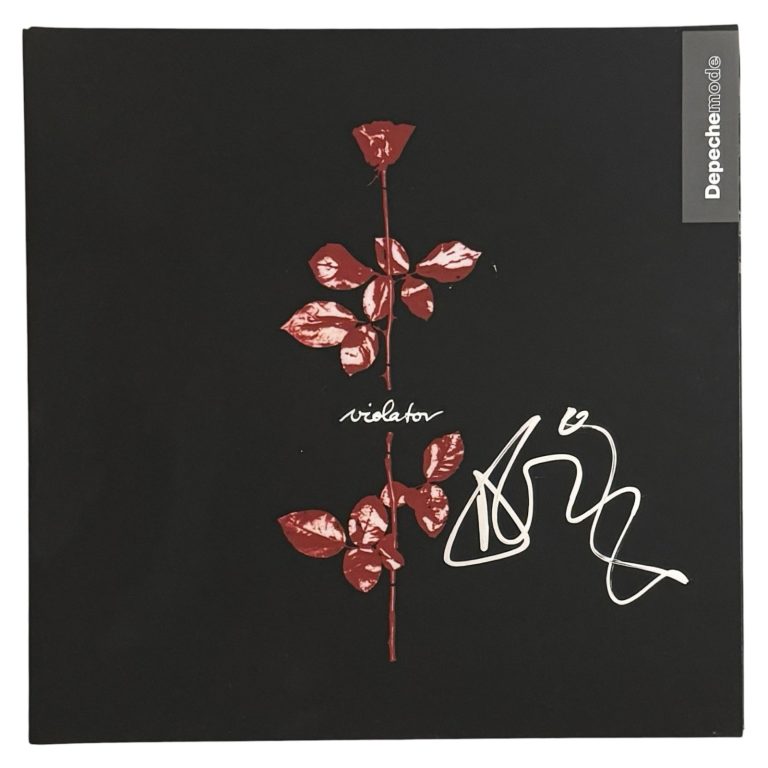 Dave Gahan Signed Depeche Mode Violator Vinyl Record Album Autograph Beckett COA