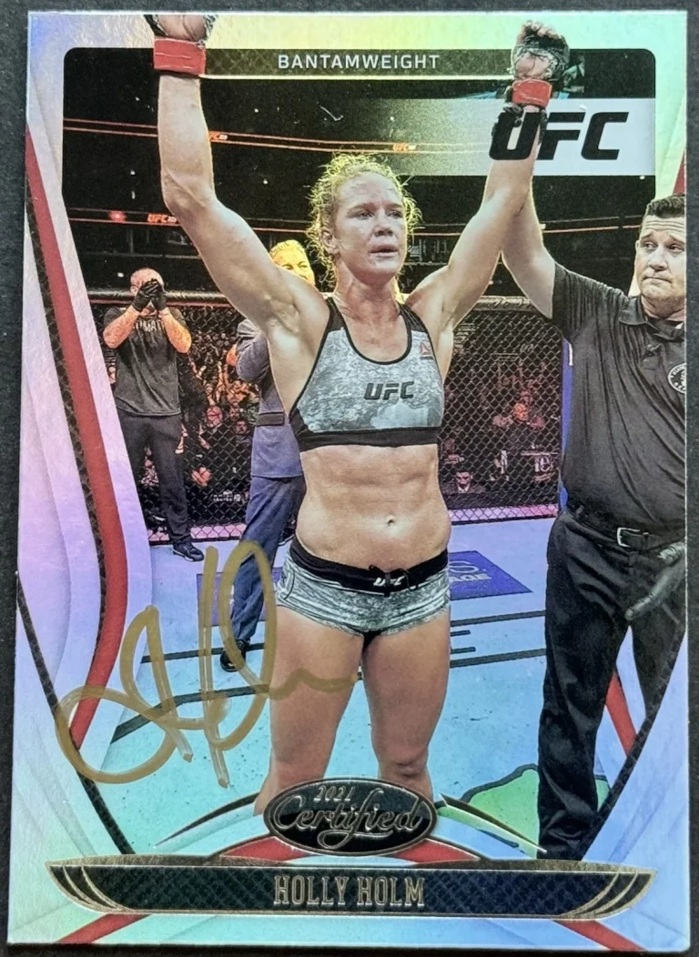 Holly Holm Signed Autographed 2021 Chronicles Certified UFC Card Beckett Coa