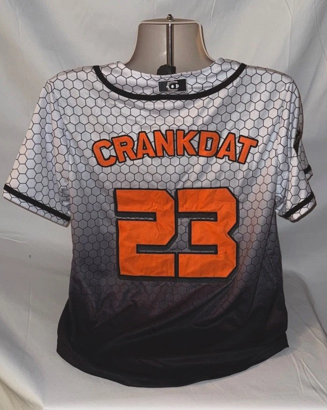 Crankdat EDM DJ Official SZ XL Embroidered Baseball Jersey NEW Extra Large