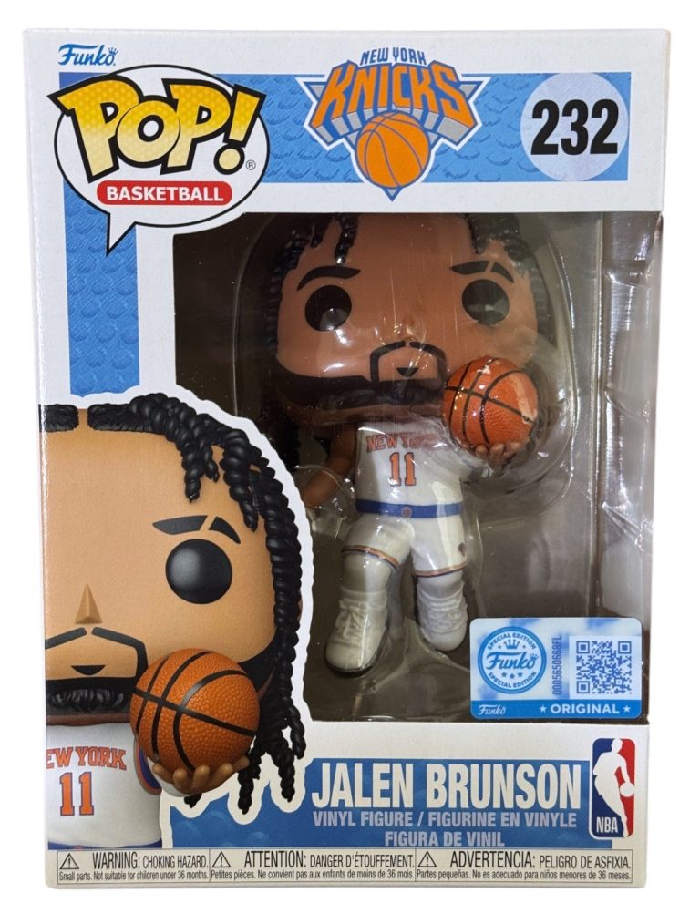 Jalen Brunson (New York Knicks) NBA Funko Pop! Exclusive #232 +Protector In Hand