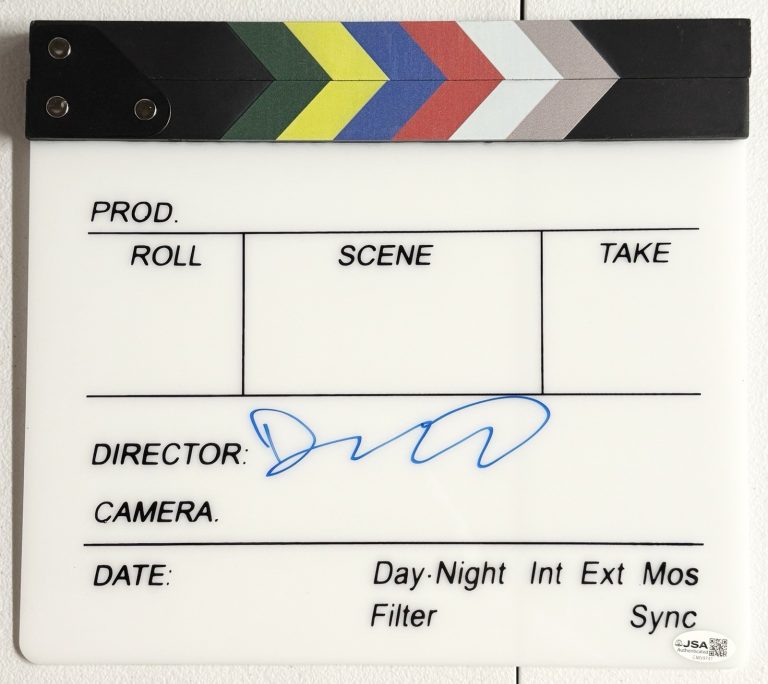 David Wain Signed Autographed Director Clapboard JSA COA Role Models