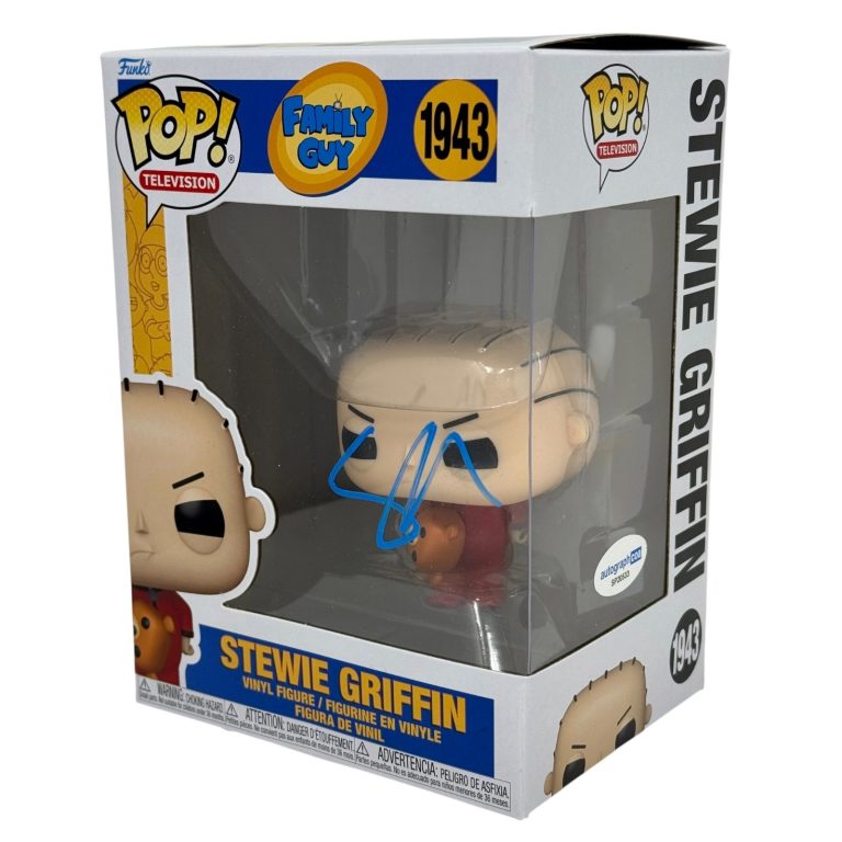 Seth MacFarlane Signed Autograph Family Guy Stewie Griffin Funko Pop #1943 ACOA
