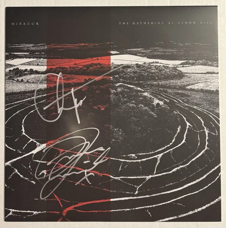 Mirador The Gathering at Badon Hill vinyl Signed by Jake & Chris PSA/DNA COA