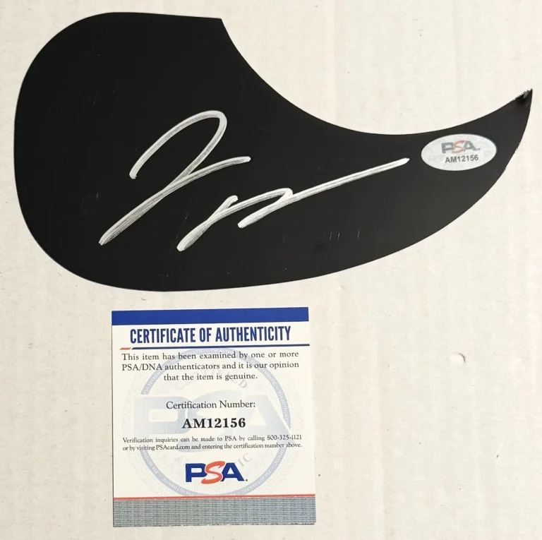 Jameson Rodgers Signed Autographed Acoustic Pickguard PSA/DNA Some Girls