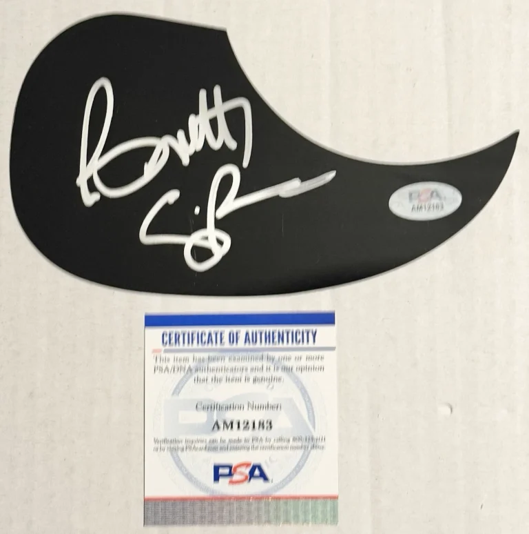 Brittney Spencer Signed Autographed Acoustic Pickguard PSA/DNA I Got Time