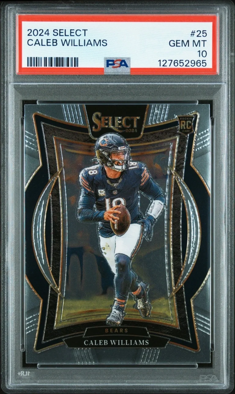 Graded 2024 Panini Select Caleb Williams #25 Rookie RC Card PSA 10 Gem Mint