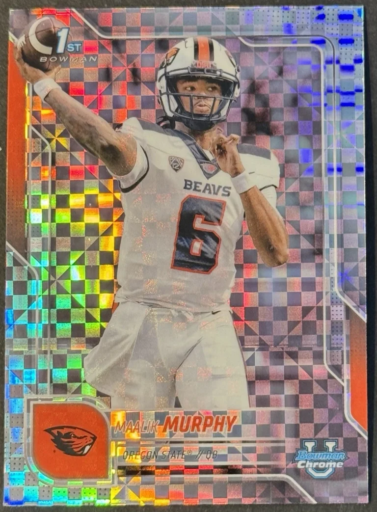 2025 Bowman Chrome U - Malik Murphy Bowman #179 X-Fractor
