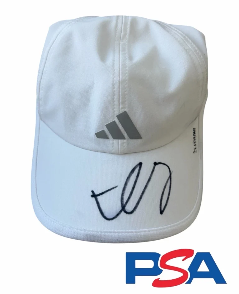 Iva Jovic Signed Autographed Adidas Tennis Hat Cap PSA AUTO WTA  TOUR