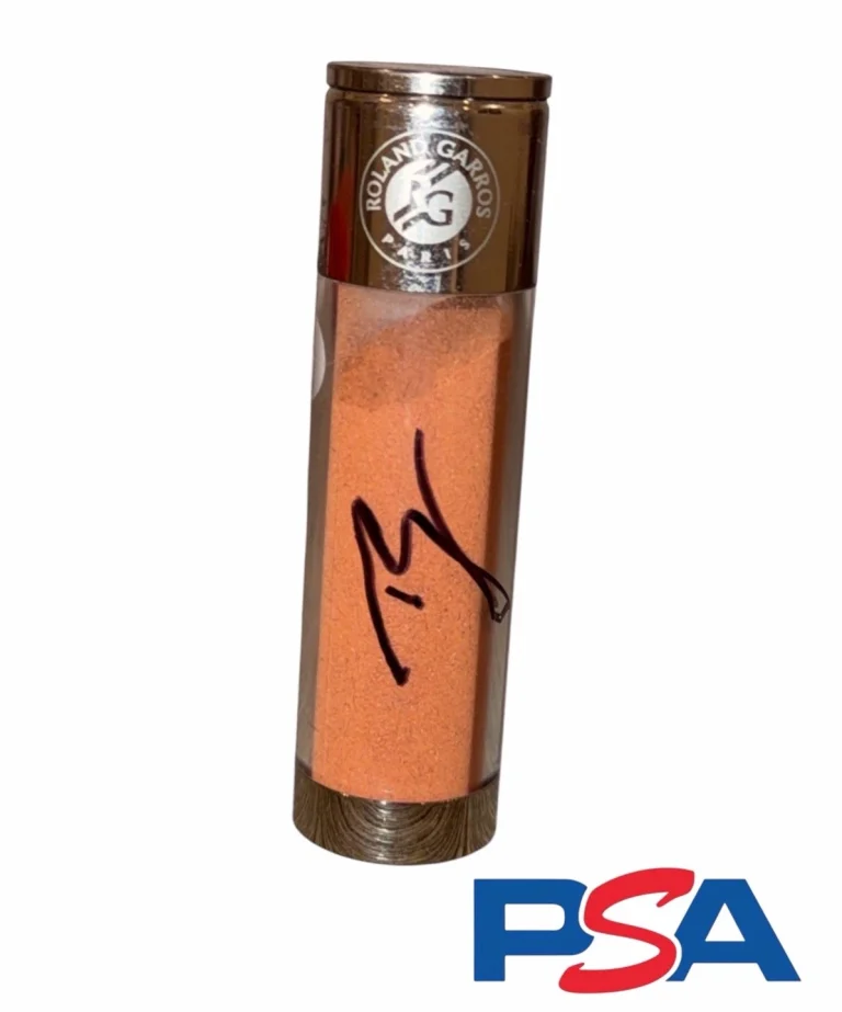 Rafael Rafa Jodar Signed Roland Garros French Open Match Used Clay PSA AUTO