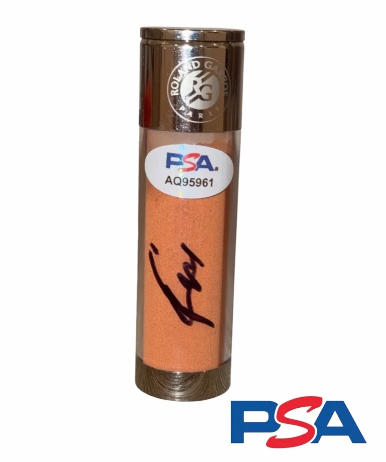 Joao Fonseca Signed Roland Garros French Open Match Used Tennis Clay PSA AUTO