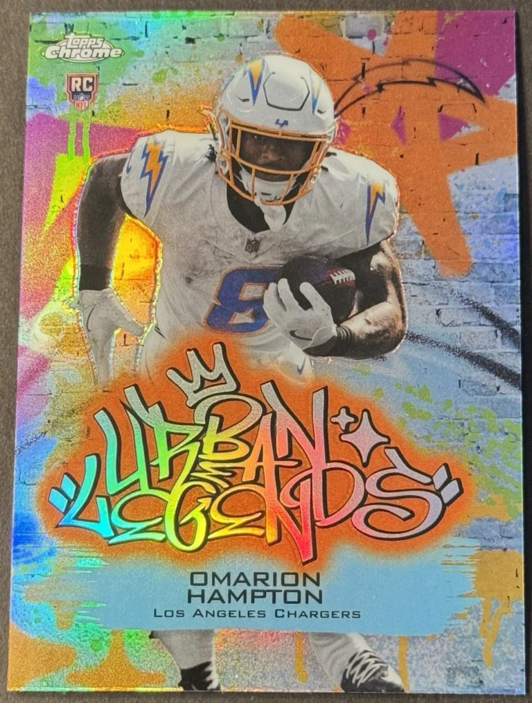 2025 Topps Chrome - Urban Legends Omarion Hampton #UL-23 (RC) Case Hit