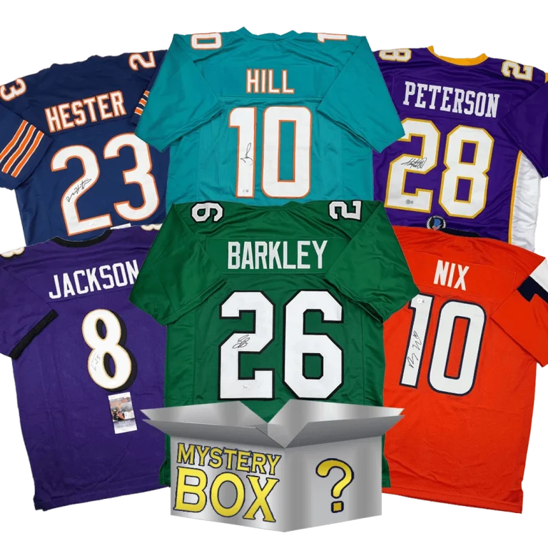 Autographed/Signed SILVER Series 4 Jersey Mystery Box PSA JSA BAS COA