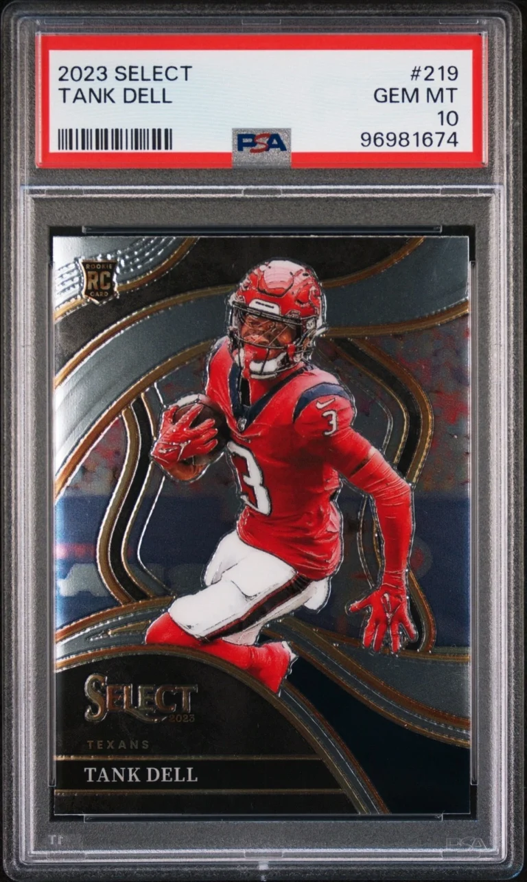 Graded 2023 Panini Select Tank Dell #219 Rookie RC Card PSA 10 Gem Mint