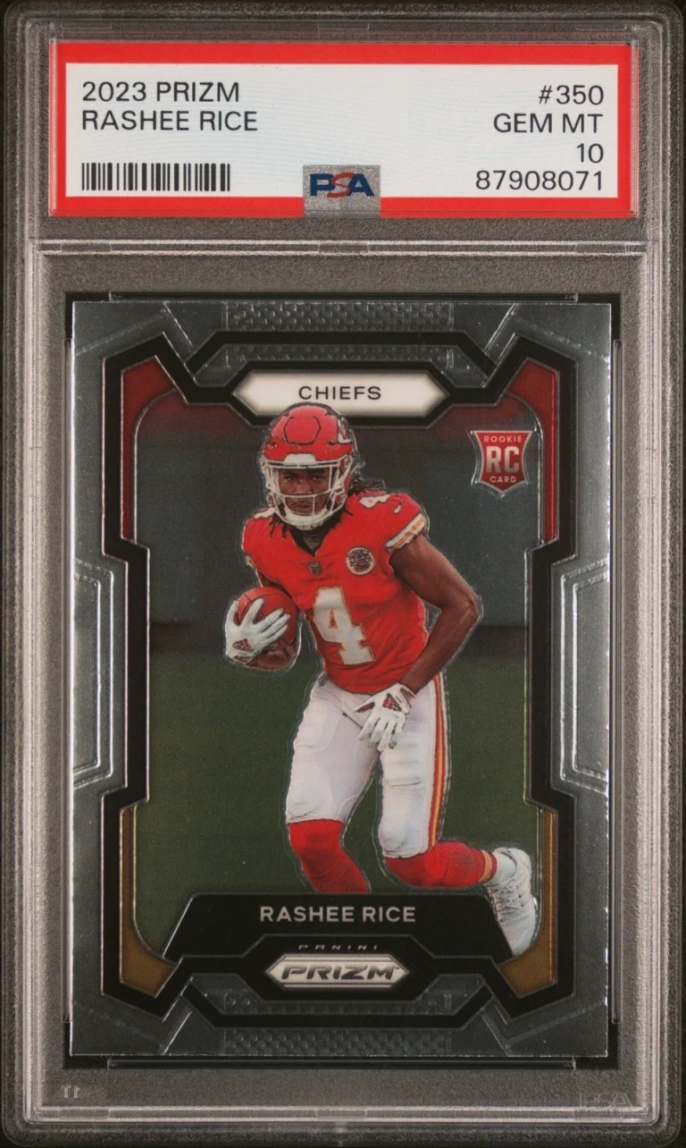 Graded 2023 Panini Prizm Rashee Rice #350 Rookie RC Card PSA 10 Gem