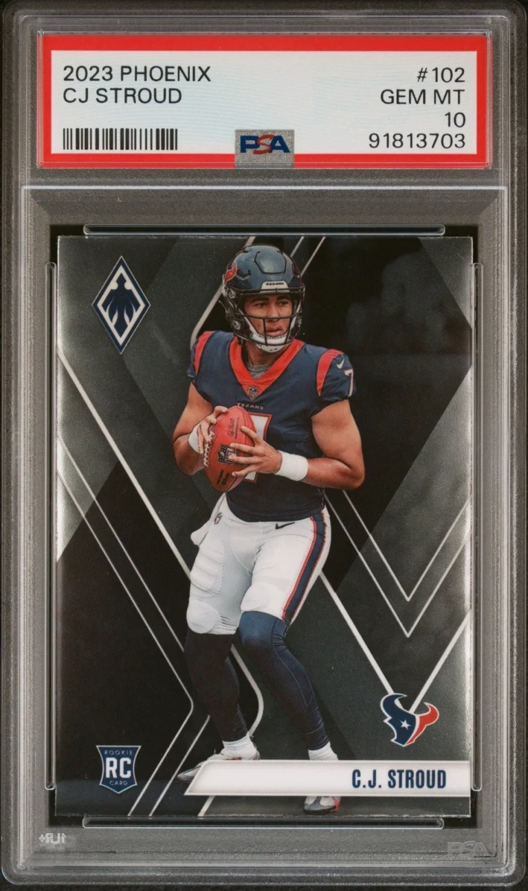 Graded 2023 Panini Phoenix CJ Stroud #102 Rookie RC Football Card PSA 10