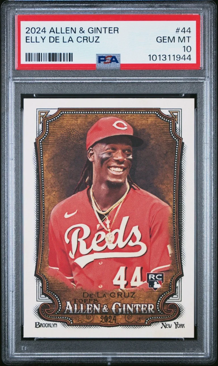 Graded 2024 Topps Allen & Ginter Elly De La Cruz #44 Rookie Card PSA 10