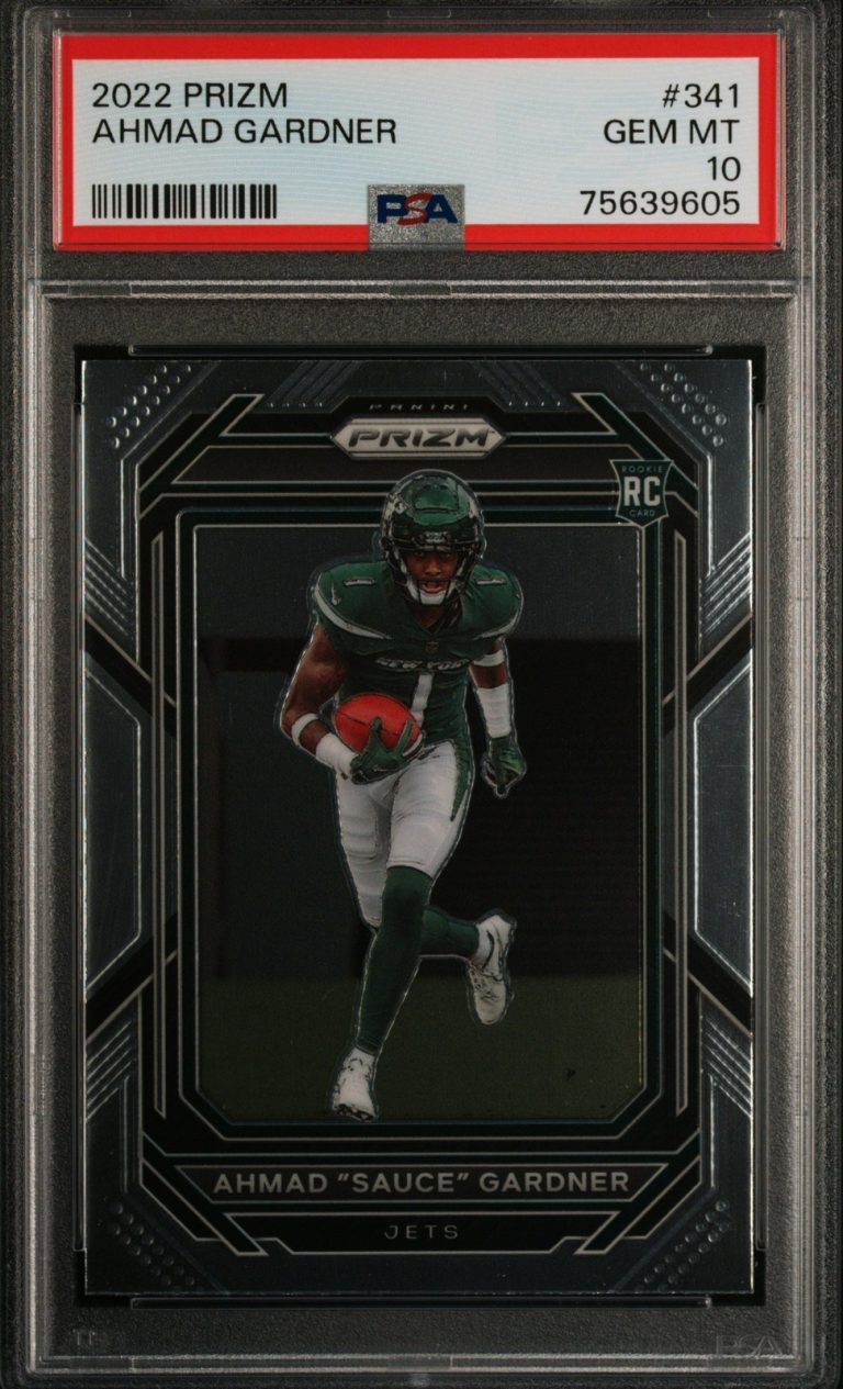 Graded 2022 Panini Prizm Ahmad Gardner #341 Rookie RC Card PSA 10 Gem