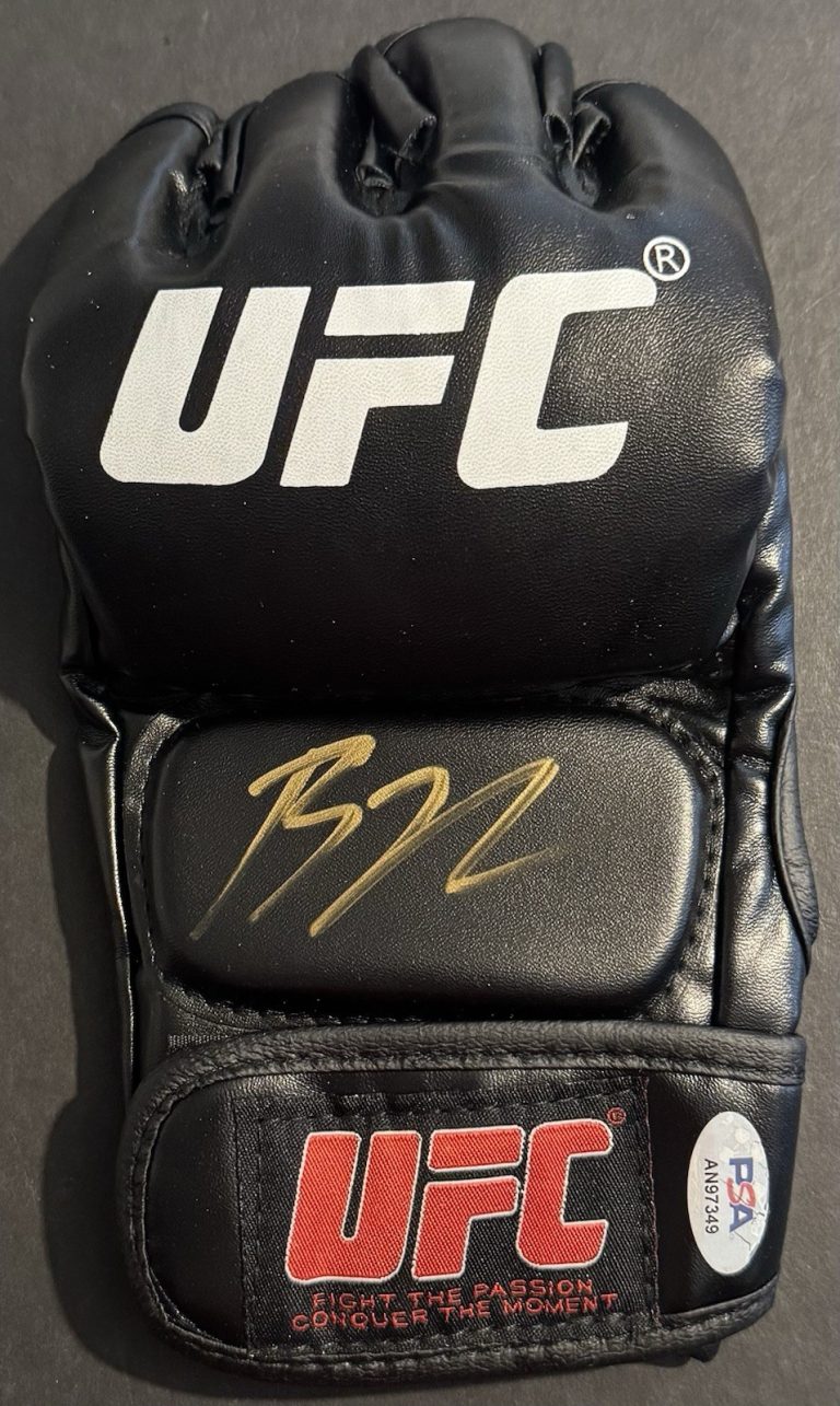 BJ Penn Signed Autographed UFC Fight Glove Legend PSA/DNA COA