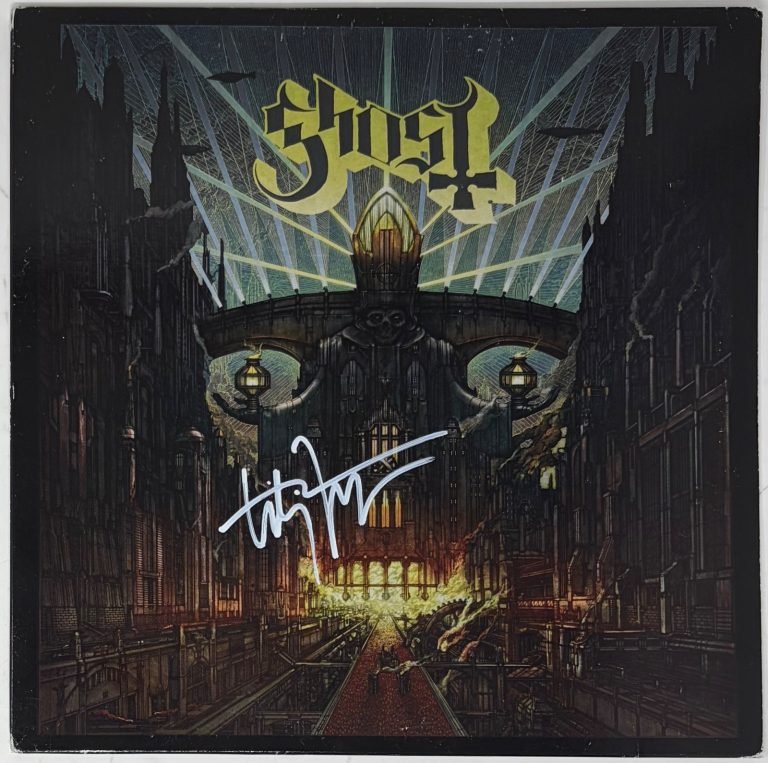 Tobias Forge Signed Autograph Ghost Meliora Vinyl Album LP Papa Emeritus JSA COA