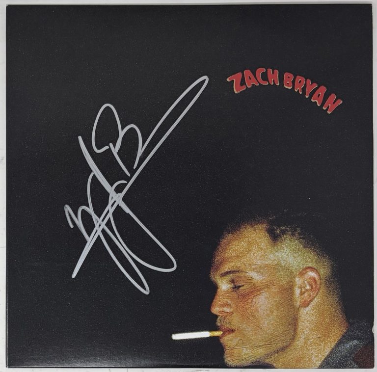 Zach Bryan Signed Autograph Self-Titled Vinyl Record Album 2023 Country ACOA COA