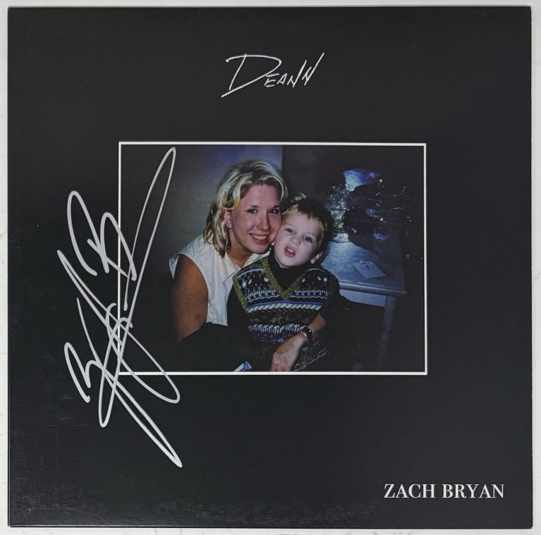 Zach Bryan Signed Autograph DeAnn Vinyl Record Album LP American Heartbreak ACOA